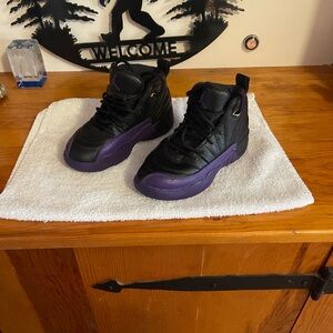 the Air Jordan 12 Retro "Field Purple".